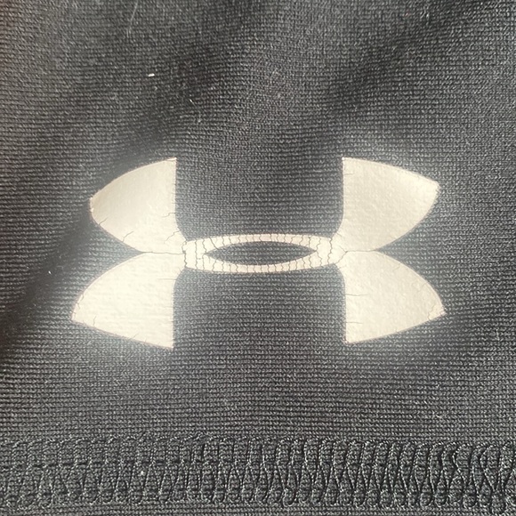 Under Armour Kid's Black Athletic Shorts - Picture 7 of 8